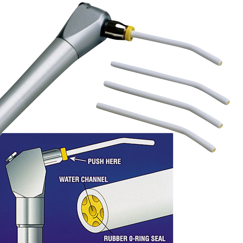 Lock Tight Air Water Syringe Tips White 200/pk. - Medsum