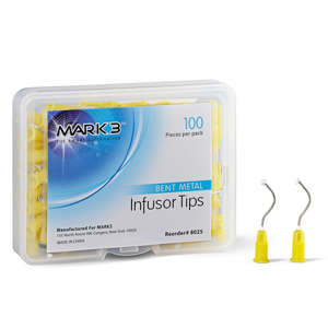 Infusor Tips Metal Bent 100/pk. - Medsum