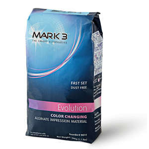 Evolution Color Changing Alginate Dust Free Fast Set 1.1 lbs. - Medsum
