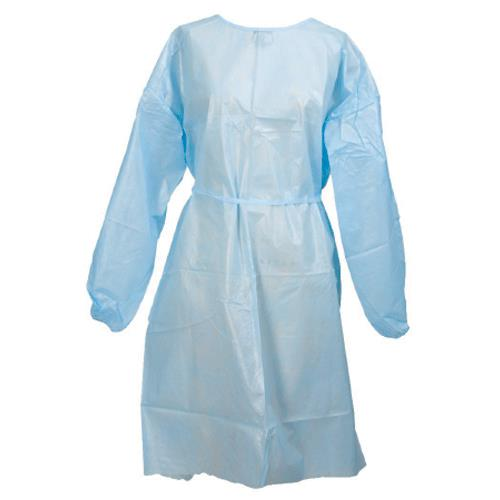 Isolation Gown Blue, Regular Size, Gown Length-110 cm - Osung USA