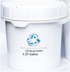 Scrap Amalgam 1.25 Gallon Recycle Bucket Medical Dental Waste Disposal - Osung USA