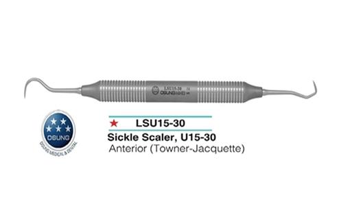 Dental Sickle Scaler, Anterior, Towner-Jacquette, LSU15-30 - Osung USA