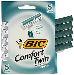 Shaver, Bic Comfort Twin Men (5/Pk), Sold As 5/Pack Bic 07033070773