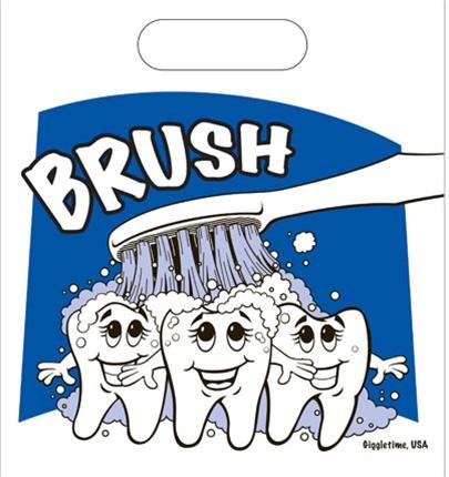 Brush Teeth Small Gift Bag, 1 pc - Osung USA