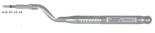 Dental CONCAVE OSTEOTOME 3.3mm, BOCV33F - Osung USA