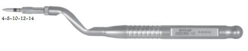 Dental CONVEX OSTEOTOME 2.8mm, BOVX28F - Osung USA