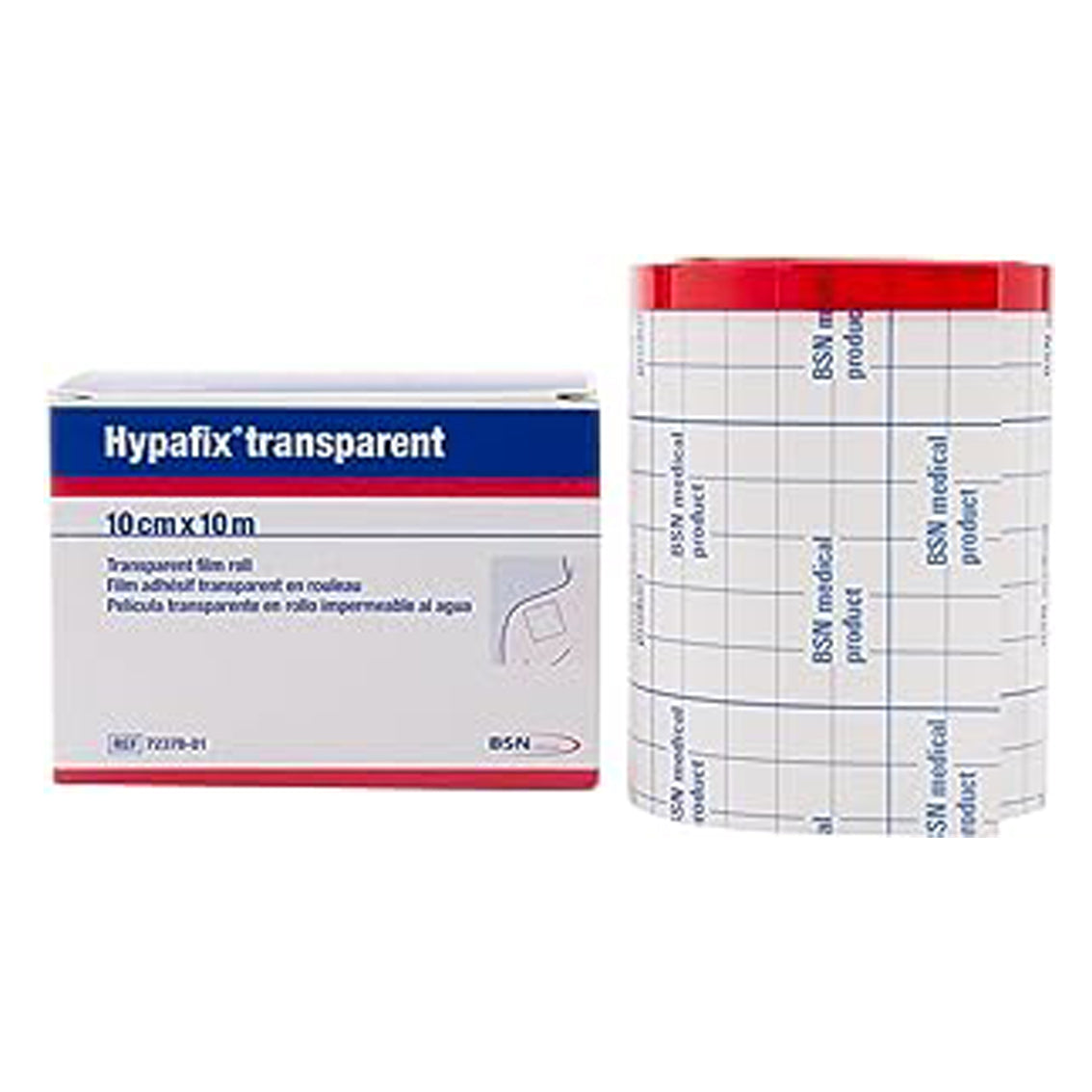 Hypafix® Transparent Dressing Retention Tape, 4 Inch X 11 Yard, Sold As 12/Each Bsn 7237801