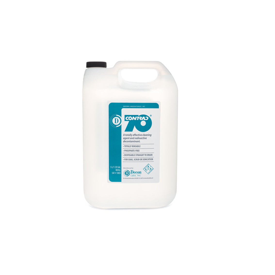 Detergent, Conc Contrad 70 Cleaner 1L (12/Cs), Sold As 12/Case Decon 1002