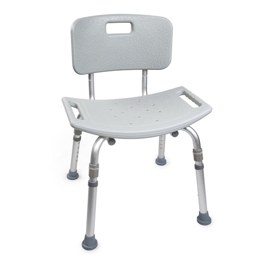 Mckesson Aluminum Bath Transfer Bench With Removable Back, Sold As 1/Each Mckesson 146-12202Kd-1