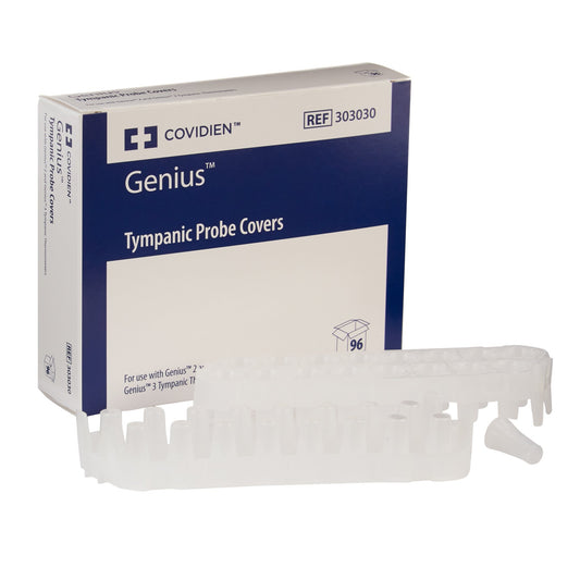 Covidien Genius™ 2 Tympanic Thermometer Probe Cover, Sold As 96/Box Cardinal 303030-