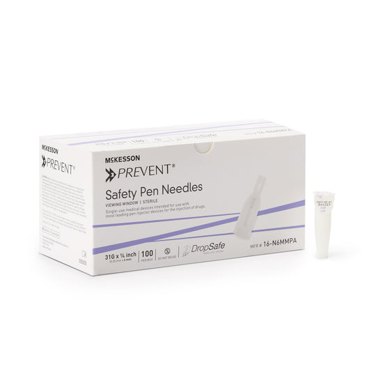 Mckesson Hypodermic Needle, 31 Gauge, 1/4 Inch Length, Sold As 2000/Case Mckesson 16-N6Mmpa