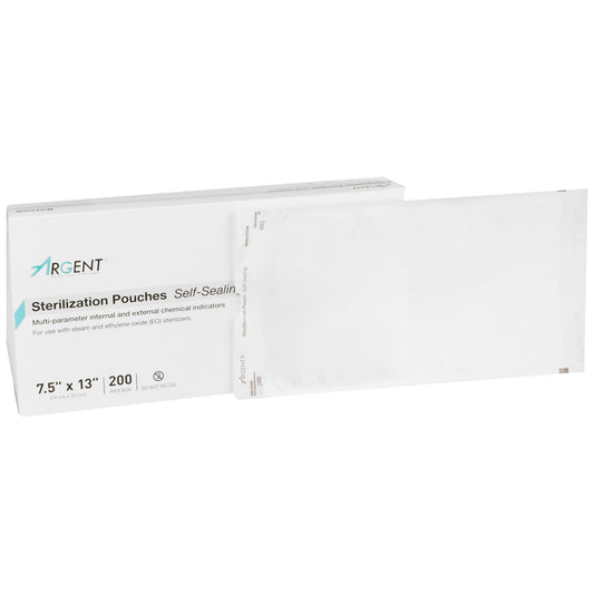 Mckesson Argent® Sure-Check® Sterilization Pouch, 7½ X 13 Inch, Sold As 200/Box Mckesson 73-Ssp383