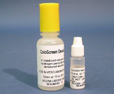 Coloscreen Developer-15 Hematology Reagent For Coloscreen Occult Blood Test Slides, Sold As 20/Case Helena 5077