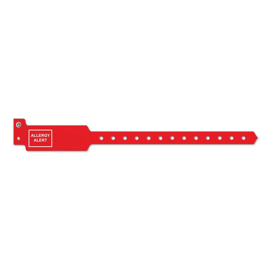 Sentry® Superband® Allergy Alert Patient Identification Band, 11 – 13 Inch, Red, Sold As 250/Box Precision 5072-16-Pdj