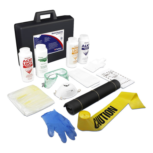 Spill Kit, Multi Purpose, Sold As 1/Each Safetec 15201