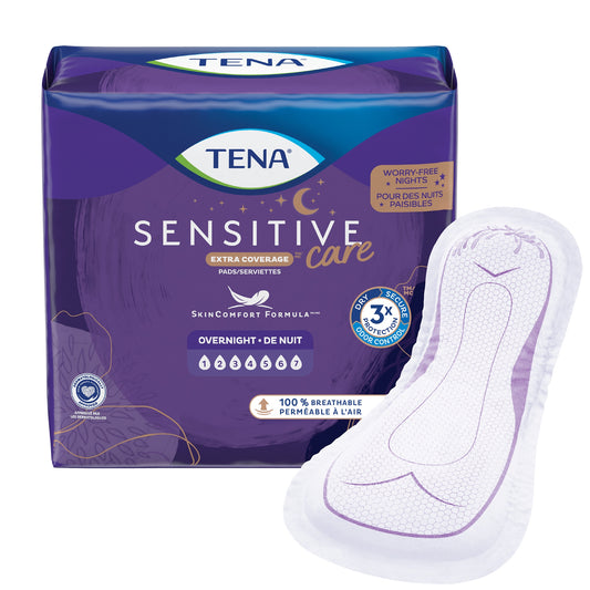 Tena® Intimates™ Overnight Bladder Control Pad, 16-Inch Length, Sold As 84/Case Essity 54282