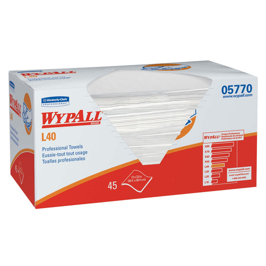 Wypall* L40 Professional Hygienic Towel, Sold As 1/Box Kimberly 05770