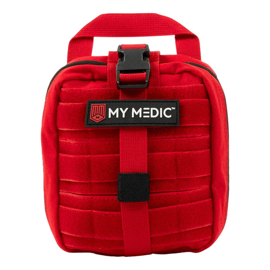 My Medic Myfak First Aid Kit, Medical Supplies For Survival, Red, Sold As 1/Each Mymedic Mm-Kit-U-Med-Red-Stn-V2