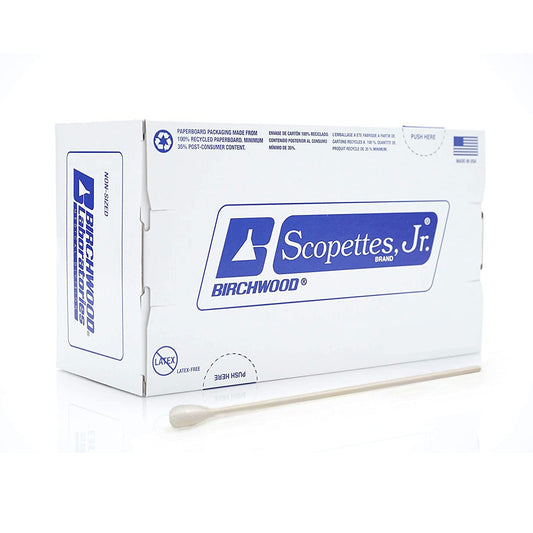 Scopettes® Jr. Ob/Gyn Swabstick, 8-Inch Length, Sold As 500/Case Birchwood 34-7021-8