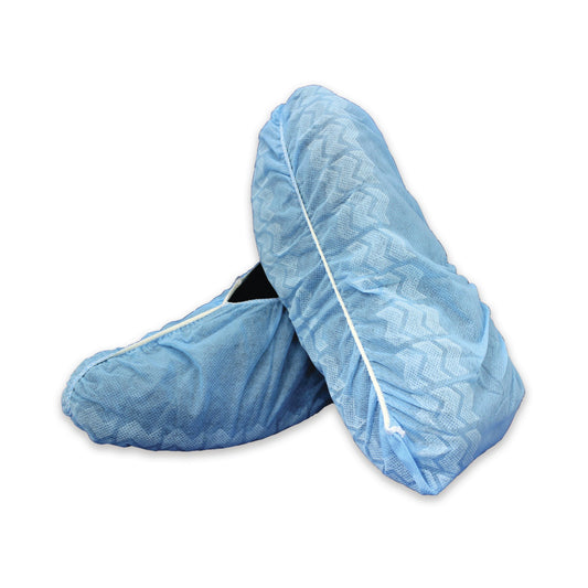 Mckesson Shoe Covers, Non-Skid Sole, Blue, Non-Sterile, X-Large, Sold As 100/Case Mckesson 16-3557