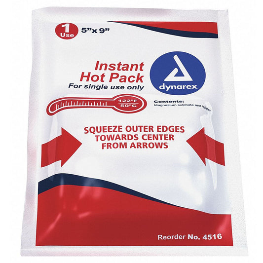 Dynarex® Instant Hot Pack, 5 X 9 Inch, Sold As 24/Case Dynarex 4516