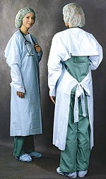 Busse Over-The-Head Protective Procedure Gown, Sold As 15/Box Busse 235