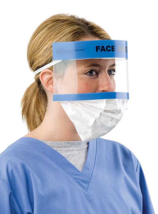 Key Surgical Face Shield With Retractable Splash Guard, Sold As 24/Box Steris 4509
