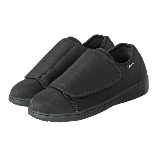 Silverts® Ultra Comfort Flex Hook And Loop Closure Shoe, Size 9, Black, Sold As 1/Pair Silverts Sv50980_Sv2_9