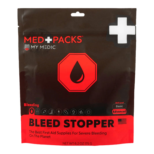 My Medic Med Packs First Aid Kit To Stop Bleeding – Emergency Supplies In Portable Pouch, Sold As 1/Each Mymedic Mm-Kit-S-Md-Pk-Bld-Gen-Rat