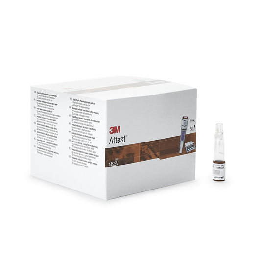 3M™ Attest™ Super Rapid Readout Sterilization Biological Indicator Vial, Sold As 50/Box 3M 1492V