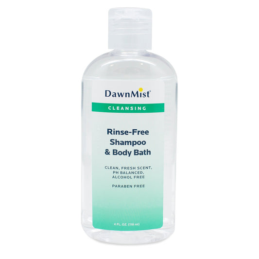 Dawnmist® No-Rinse Shampoo And Body Wash 4 Oz., Sold As 1/Each Donovan Nrb4586