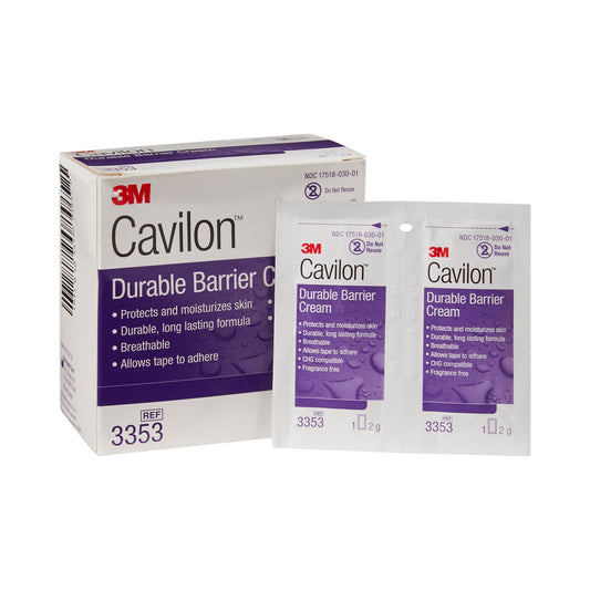 3M Cavilon Skin Protectant, Unscented Cream, Sold As 20/Box 3M 3353