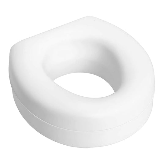 Healthsmart® Raised Toilet Seat, 14-1/2 X 15 Inch, Sold As 1/Each Mabis 522-1508-1901