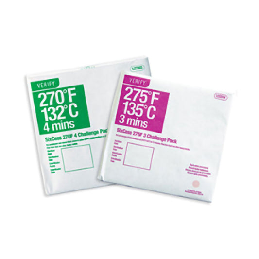 Verify™ Sixcess™ Sterilizer Monitoring Service Challenge Pack, Sold As 20/Box Steris Lcc003