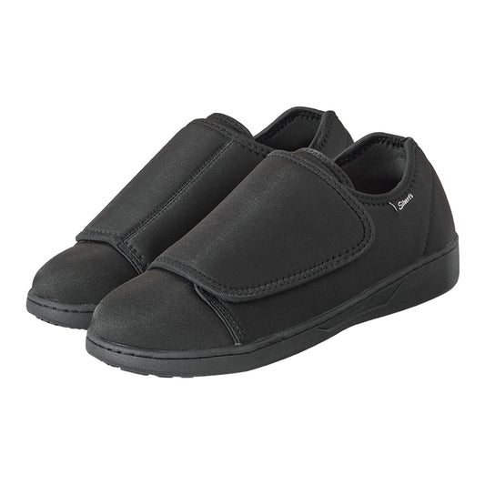 Silverts® Ultra Comfort Flex Hook And Loop Closure Shoe, Size 9, Black, Sold As 1/Pair Silverts Sv10240_Sv2_9