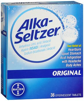 Alka-Seltzer® Antacid, Sold As 1/Bottle Bayer 00280400003