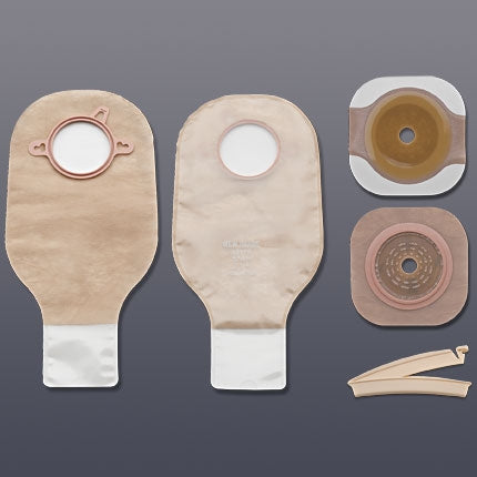 New Image™ Two-Piece Drainable Clear Ileostomy /Colostomy Kit, 12 Inch Length, 4 Inch Flange, Sold As 5/Box Hollister 19106