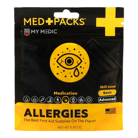 Med Packs™ Allergies First Aid Kit, Sold As 1/Each Mymedic Mm-Kit-S-Md-Pk-Alrg-Ea