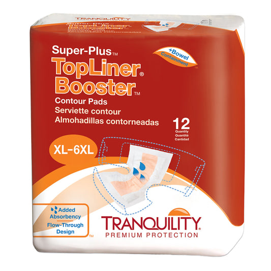 Topliner™ Super Plus Added Absorbency Incontinence Booster Pad, 32-Inch Length, Sold As 12/Bag Principle 3097