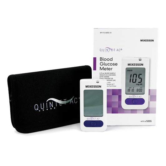 Quintet Ac® Blood Glucose Monitoring System, Sold As 20/Case Mckesson 5055
