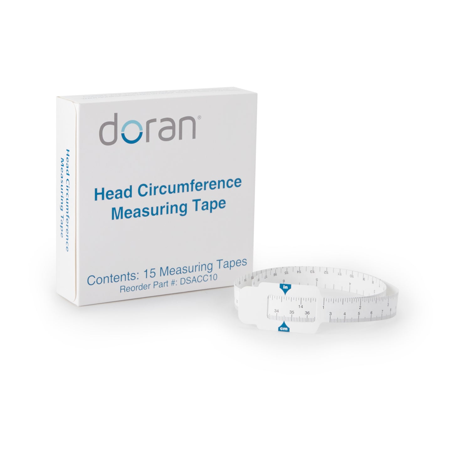 Doran Scales Head Measuring Tape, Sold As 1/Each Doran Dsacc10