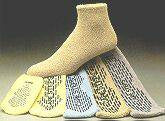 Care-Steps® Single Tread Slipper Socks, Medium, Sold As 12/Dozen Alba 80103
