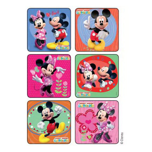 Sticker, Disney Mickey & Minnie Glitter (90/Rl), Sold As 90/Roll Medibadge 1630