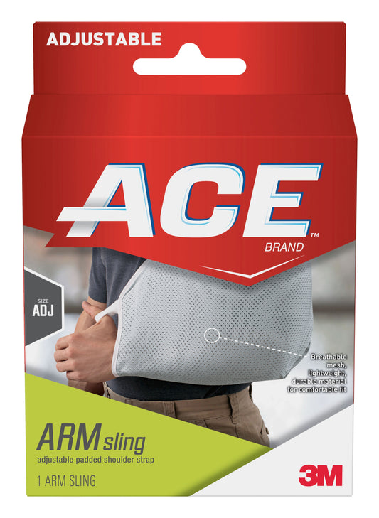 3M™ Ace™ Arm Sling, Adjustable, Breathable Mesh, Sold As 12/Box 3M 207395