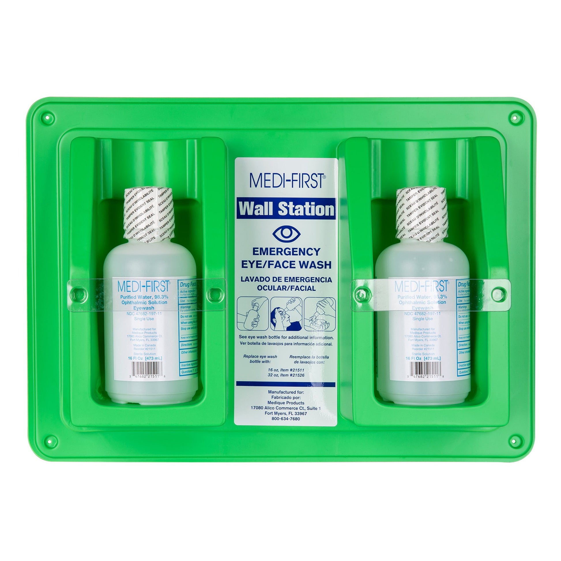 Medi-First® Eye/Face Wash, 16 Oz., Sold As 1/Each Medique 19825