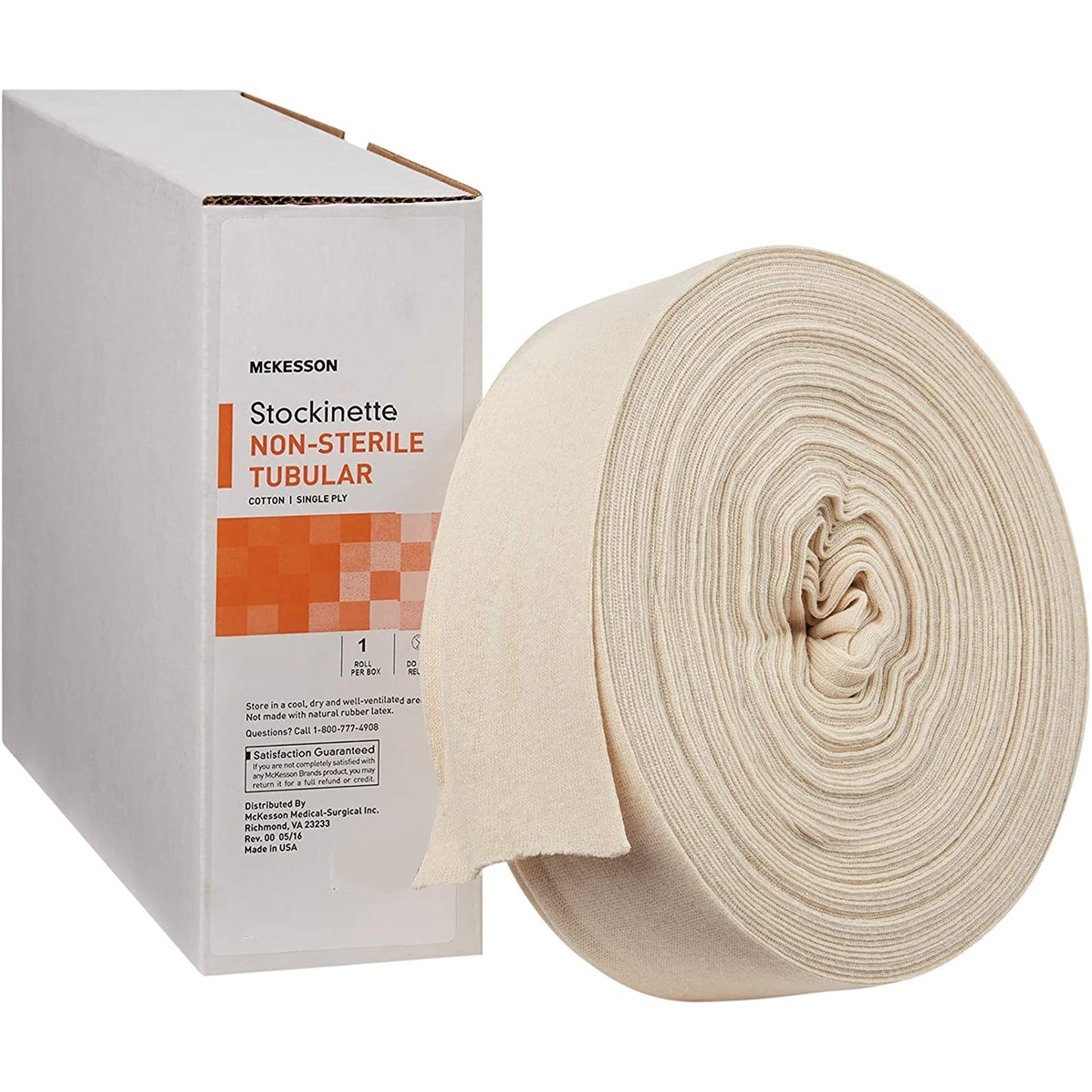 Mckesson White Polyester Tubular Stockinette, 6 Inch X 25 Yard, Sold As 1/Roll Mckesson 16-4Ts-625