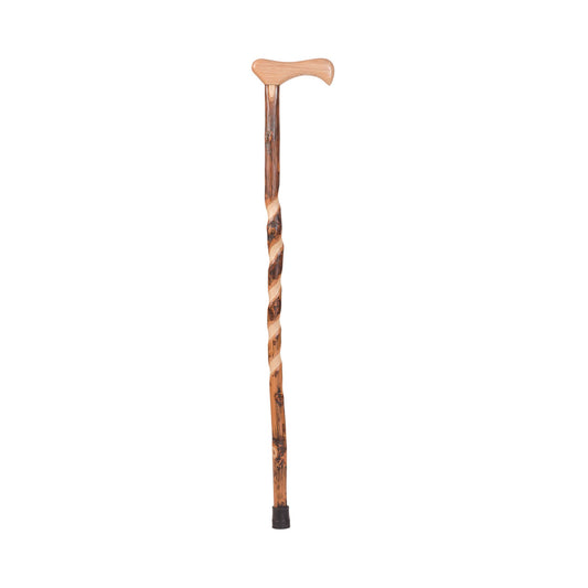 Brazos™ Hickory Hiking Staff, 37-Inch Height, Sold As 1/Each Mabis 502-3000-0226