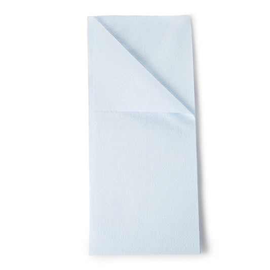 Tidi® Everyday Blue Flat Stretcher Sheet, 40 X 90 Inch, Sold As 50/Case Tidi 980929