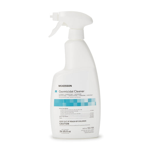 Mckesson Germicidal Surface Disinfectant Cleaner, 24 Oz. Trigger Spray Bottle, Sold As 6/Case Mckesson 153-155