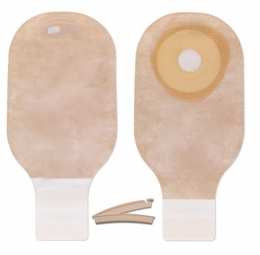 Premier™ One-Piece Drainable Transparent Filtered Colostomy Pouch, 12 Inch Length, 1-3/8 Inch Stoma, Sold As 10/Box Hollister 88435